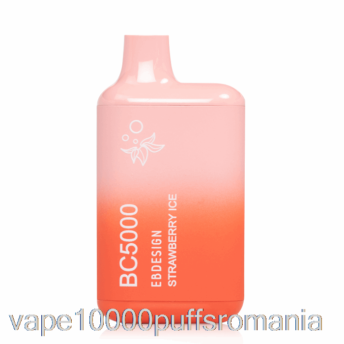 Vape Romania Bc5000 Gheata De Capsuni De Unica Folosinta